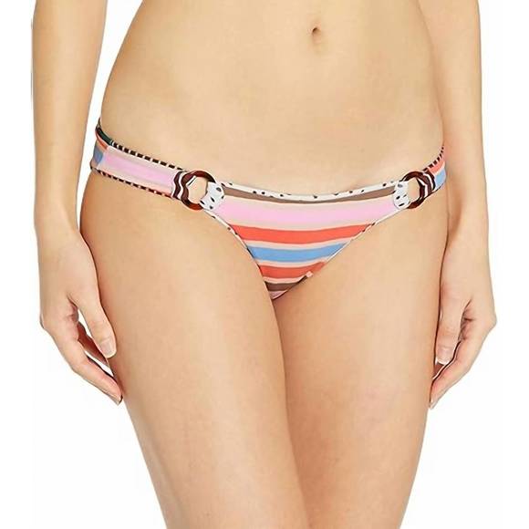 NEW MAAJI ocean nereid cheeky bikini bottom in white - Picture 2 of 3
